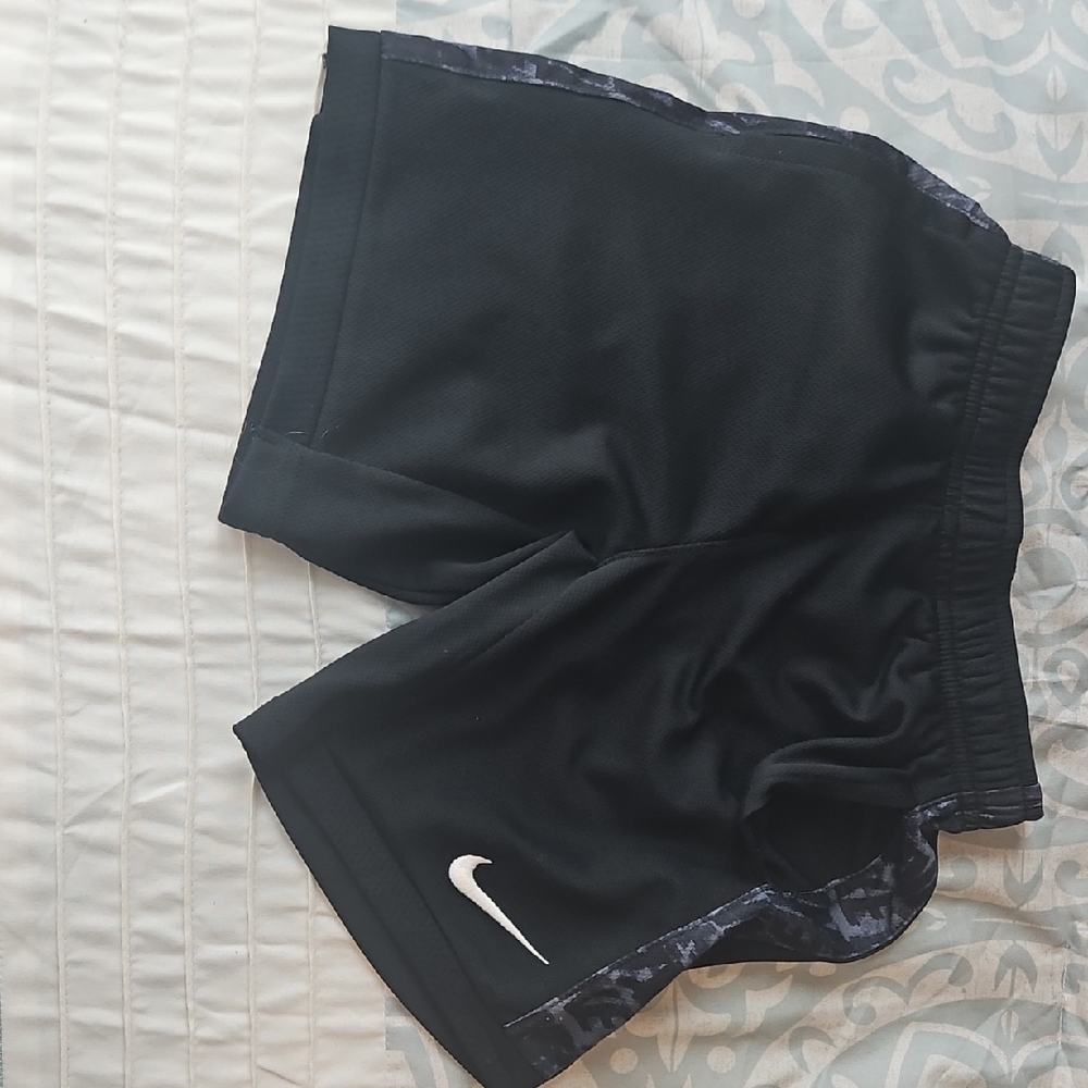 Nike Kids Black and Gray Shorts Duo - Picture 2 of 5
